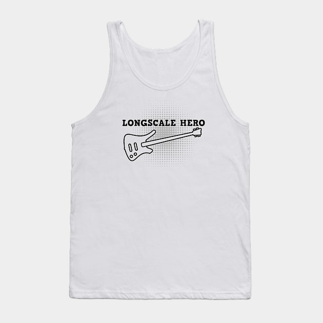 Long Scale Bass Hero Tank Top by schlag.art